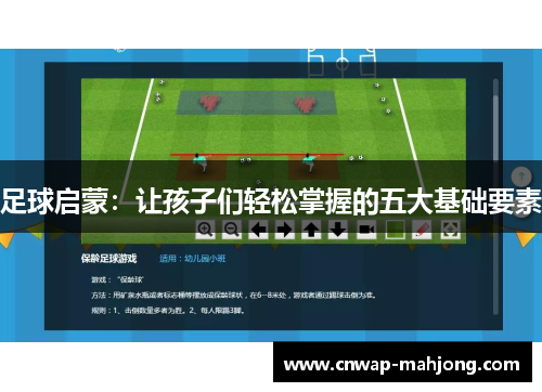 足球启蒙:让孩子们轻松掌握的五大基础要素 足球启蒙:让孩子们轻松掌握的五大基础要素
